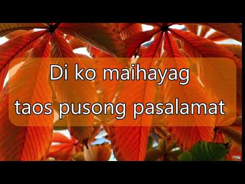 Taos Pusong Pasasalamat - Instrumental with lyrics