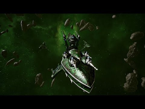 Eldar Corsairs (Biel-Tan) vs Ork Pirates! Rank 66 - Battlefleet Gothic Armada