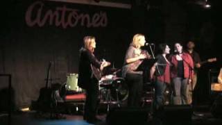 Karen, Mandy, Andrea and Amanda perform We Three Kings