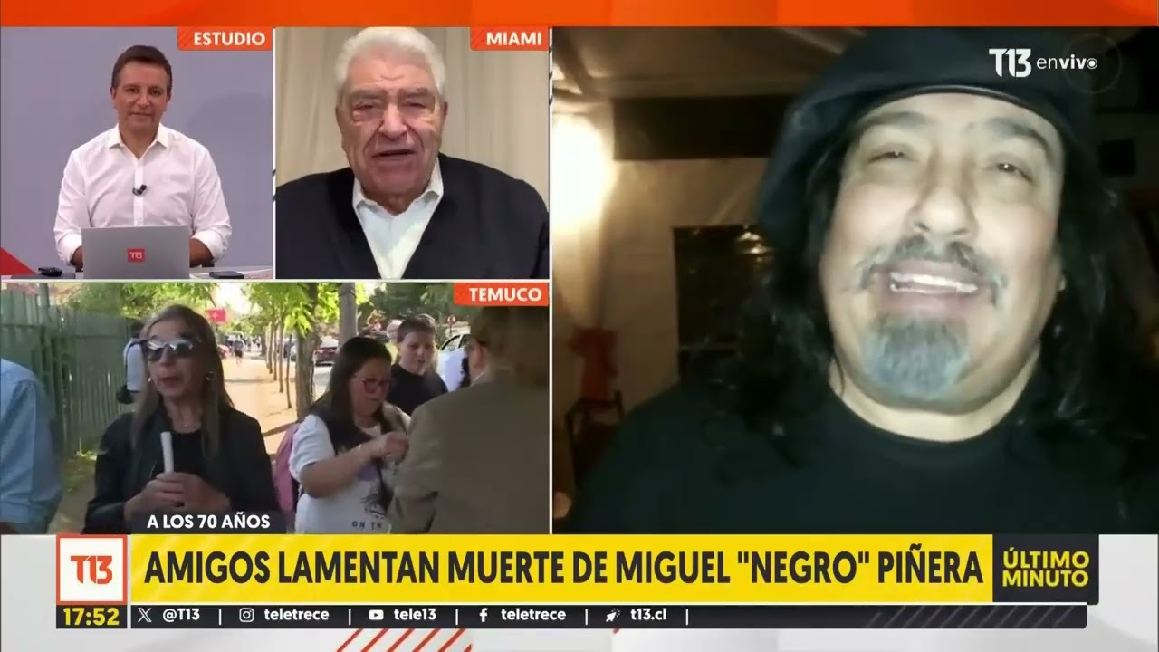 Don Francisco sobre "Negro" Piñera: "Vivió como un artista y murió como un artista"
