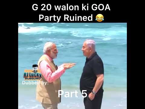 G20 walon ki Goa party kharab | Modi ji 😂