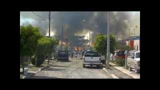 preview picture of video 'AMECA,JALISCO 2013 QUEMA DE CAÑA EN EL PORVENIR.'