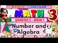 MATH 3 QUARTER 2 WEEK 7 REVISED K 12 NUMBER AND ALGEBRA Grade3