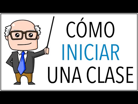 How to START a Class