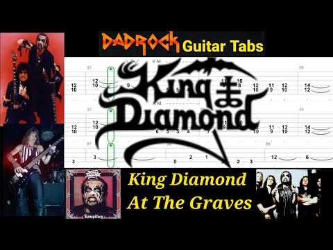 At The Graves - King Diamond - Guitar + Bass TABS Lesson 