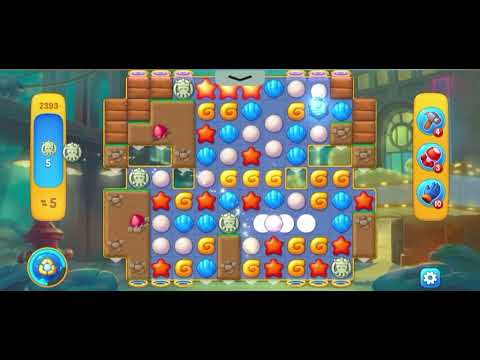 Fishdom 2393 - Super Hard Level (18 Moves)