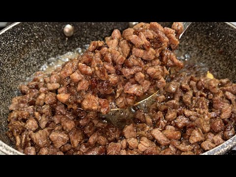 Oodkac Somali (Beef Cubes) | Somali Breakfast