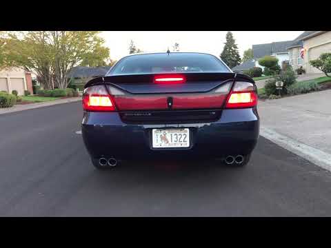 2005 Pontiac Bonneville GXP CARSandBIDS video