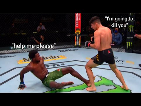 When Vicente Luque nearly DECAPITATED Randy Brown