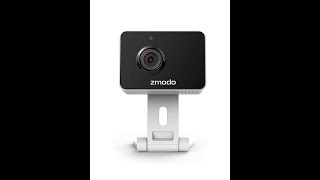 Set up and review of Zmodo mini 1080HD WiFi Security Camera