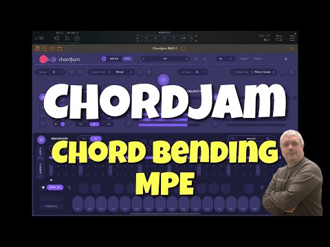 Audiomodern Chordjam - Tutorial / Demo MPE, Chord Bending