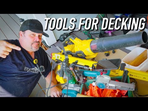 Tools I Use For Laying Deck Boards || Dr Decks