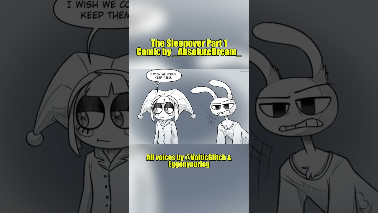 The Sleepover Part 1 | #tadc #amazingdigitalcircus #theamazingdigitalcircus #pomnitadc