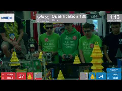 2018 VRC Math Q139 - 36632A 9932G vs 5327C 4410C - 73 to 106