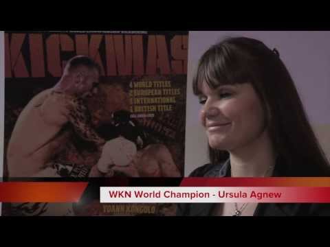 Ursula Agnew talks about her up-coming fight at Kickmas - VIDEO