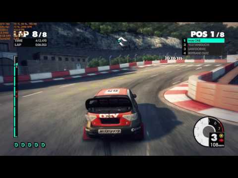 Dirt 3 Walkthrough Part 37 - "Pro Invitational: Port Hercule Shield" [1080p60]