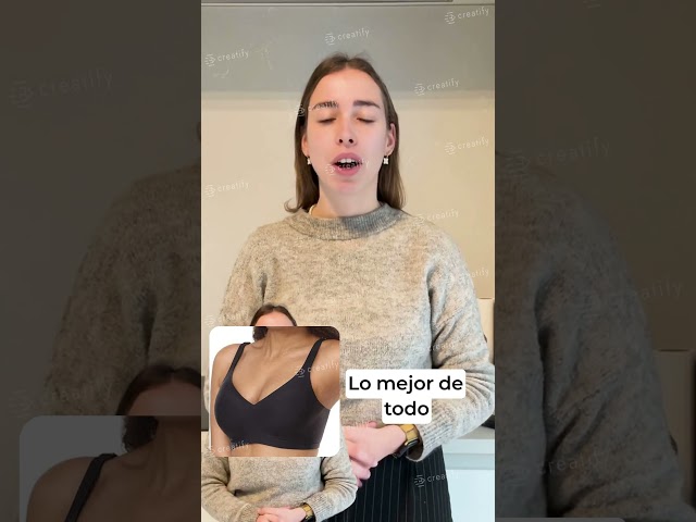 Vídeo relacionado con Ronronner Sujetador sin Aros Mujer,Costuras Cómodo con Soporte Push Up Cuello en V Suave Sostenes,Básico Sujetador Bandolera Ajustable