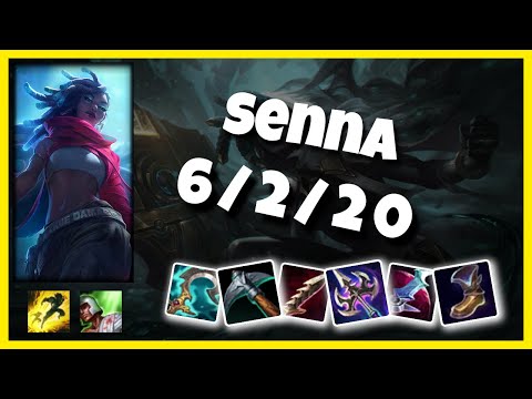 Senna vs Leona KOREAN Challenger SUPPORT (6/2/20) Gameplay Replay - Patch 10.24