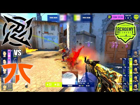 Young Ninjas vs fnatic Rising - WePlay Academy League Season 1 | CSGO HIGHLIGHTS