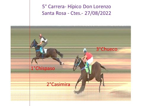 5° Carrera - Ganador Chispazo