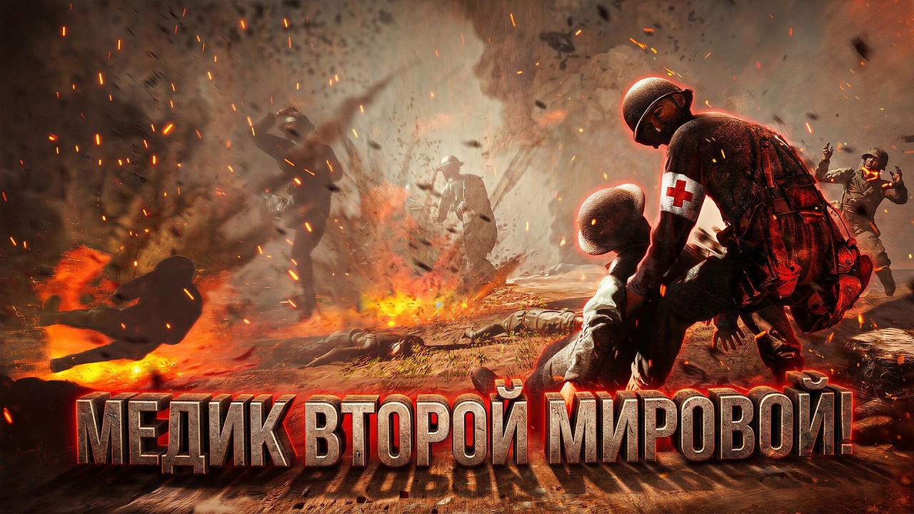 МЕДИК ВТОРОЙ МИРОВОЙ ВОЙНЫ! - РАБОТА САНИТАРА В Medic: Pacific War