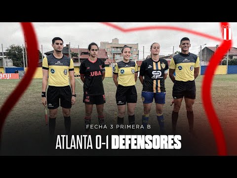 Resumen | Atlanta 0-1 Defensores | Fecha 3 Primera B 2024