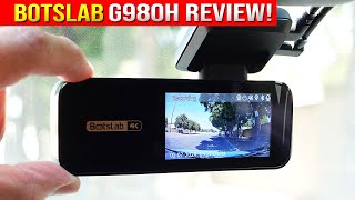 BOTSLAB G980H Dash Cam Review (GPS & Park Mode)