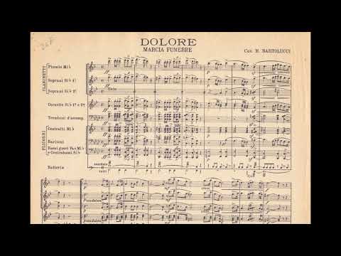 DOLORE marcia funebre di Mariano Bartolucci (frammento)