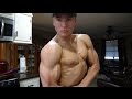 Natural Teen Bodybuilder 2 and 4 Weeks Out