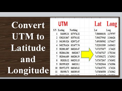Vídeo: Converter Coordenadas: perguntas e respostas