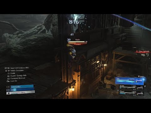 Tifa "Unlimited Airtime" Glitch in FFVII Against Rude