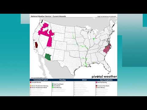 July 23, 2019 Weather Xtreme Video - Afternoon Edition