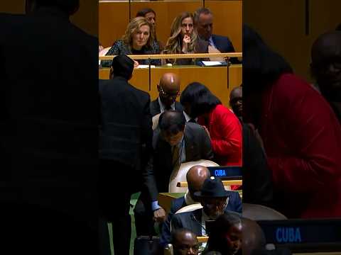 Cuban delegation walks out of Trump U.N. speech