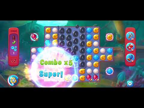 Fishdom 10482 Hard Level - NO 💣🧨💥