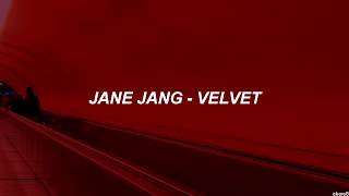 Jane Jang - Velvet // Sub. español