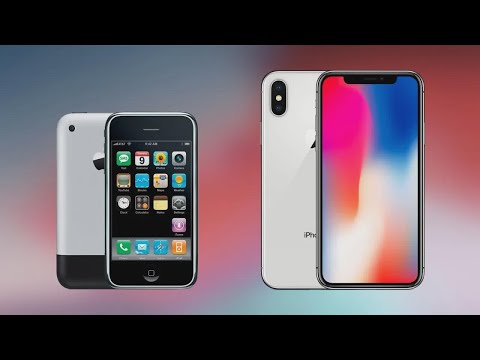 Evolución del diseño del iPhone