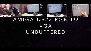 Amiga RGB to VGA unbuffered?