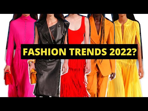 Top Fashion Trends For 2022 (Vogue, Glamour, Harper's and bazaar)