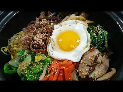 명절 나물로 돌솥비빔밥 만들기_ 쉽고 간단하게 고민해결 레시피