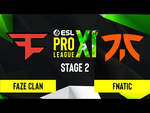 CS:GO - FaZe Clan vs. Fnatic [Inferno] Map 3 - ESL Pro League Season 11 - Stage 2