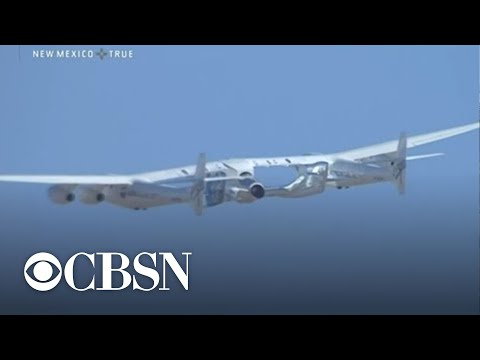 Billionaire Richard Branson makes history with space flight