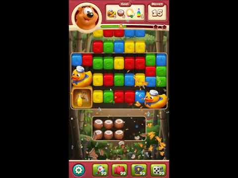 Toon Blast Level 4656 - NO BOOSTERS 🐻🐺🐱 | SKILLGAMING ✔️