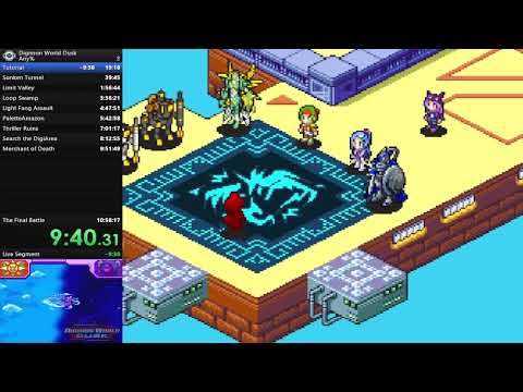 Digimon World Dusk Any% Valkyriless Speedrun in 9:29:16 [WR]