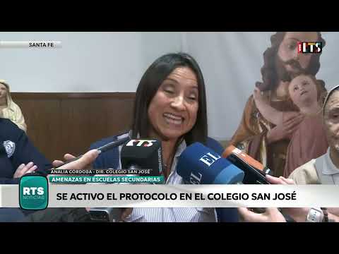 ACTIVARON PROTOCOLO DE SEGURIDAD EN EL COLEGIO SAN JOSÉ DE SANTA FE POR UNA AMENAZA