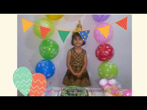 Hooria's birthday.  (part 1)