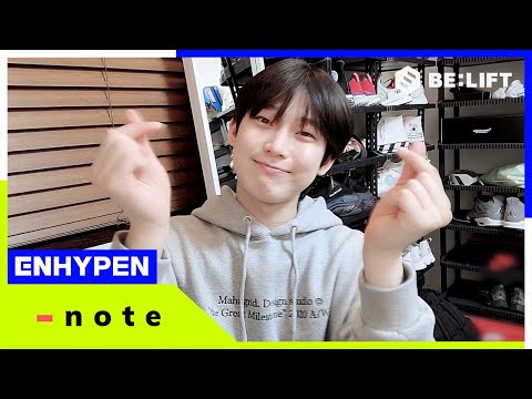 [-note] 210109 SUNOO - ENHYPEN (엔하이픈) (ENG/JPN)