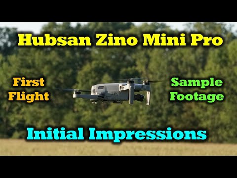 Hubsan Mini Pro - First Flight | Footage | First Impressions