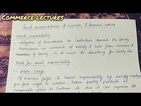 social responsibility need advantages of social responsibility class 11 business studies
