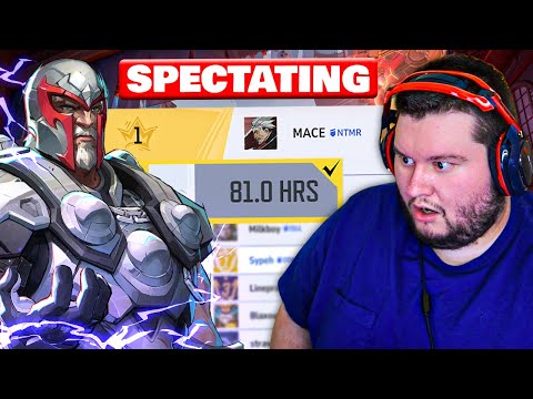 I SPECTATED THE #1 MAGNETO IN MARVEL RIVALS