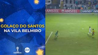 GOLAÇO DE BONTEMPO! Santos faz 3x0 contra o Deportivo Cuenca